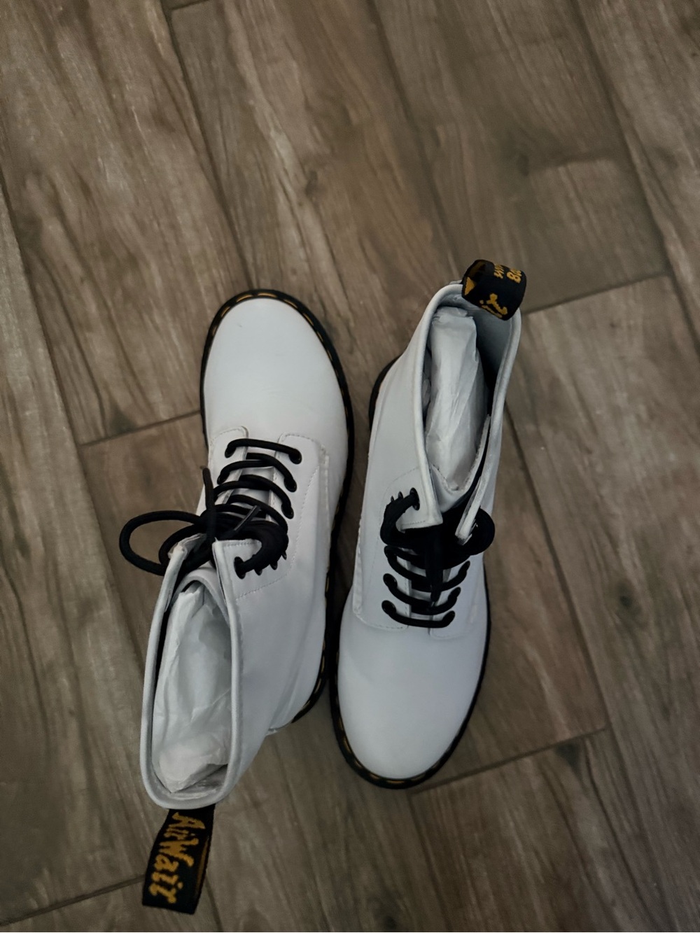 Dr. Martens 1460 SERENA SENDAL LEATHER LACE UP BOOTS